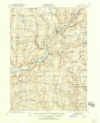 Oxford New York Historical topographic map, 1:62500 scale, 15 X 15 Minute, Year 1902