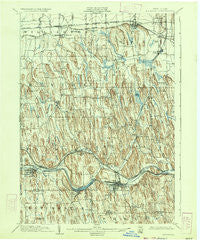 Palmyra New York Historical topographic map, 1:62500 scale, 15 X 15 Minute, Year 1902