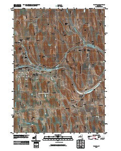 Palmyra New York Historical topographic map, 1:24000 scale, 7.5 X 7.5 Minute, Year 2010