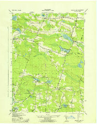 Panther Lake New York Historical topographic map, 1:31680 scale, 7.5 X 7.5 Minute, Year 1943