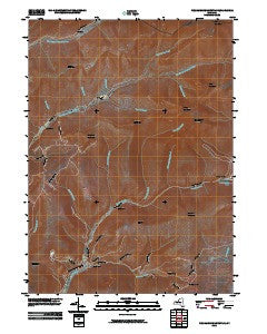 Peekamoose Mountain New York Historical topographic map, 1:24000 scale, 7.5 X 7.5 Minute, Year 2010