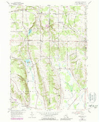 Perrysburg New York Historical topographic map, 1:24000 scale, 7.5 X 7.5 Minute, Year 1954