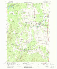Peru New York Historical topographic map, 1:24000 scale, 7.5 X 7.5 Minute, Year 1966