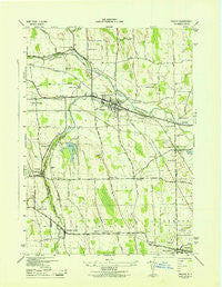 Phelps New York Historical topographic map, 1:31680 scale, 7.5 X 7.5 Minute, Year 1943