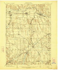 Phelps New York Historical topographic map, 1:62500 scale, 15 X 15 Minute, Year 1902