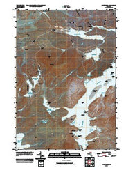 Piercefield New York Historical topographic map, 1:24000 scale, 7.5 X 7.5 Minute, Year 2010