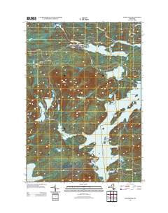 Piercefield New York Historical topographic map, 1:24000 scale, 7.5 X 7.5 Minute, Year 2013