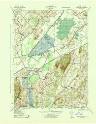 Pine Island New York Historical topographic map, 1:31680 scale, 7.5 X 7.5 Minute, Year 1943