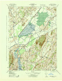 Pine Island New York Historical topographic map, 1:31680 scale, 7.5 X 7.5 Minute, Year 1943