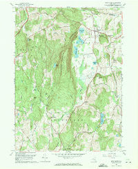 Pine Plains New York Historical topographic map, 1:24000 scale, 7.5 X 7.5 Minute, Year 1960