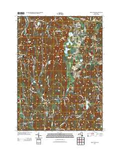 Pine Plains New York Historical topographic map, 1:24000 scale, 7.5 X 7.5 Minute, Year 2013