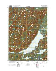 Piseco Lake New York Historical topographic map, 1:24000 scale, 7.5 X 7.5 Minute, Year 2013