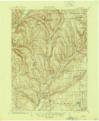 Pitcher New York Historical topographic map, 1:62500 scale, 15 X 15 Minute, Year 1904