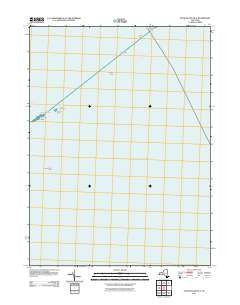 Plum Island OE E New York Historical topographic map, 1:24000 scale, 7.5 X 7.5 Minute, Year 2011