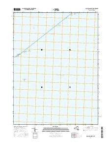Plum Island OE E New York Current topographic map, 1:24000 scale, 7.5 X 7.5 Minute, Year 2016