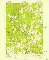 Point Rock New York Historical topographic map, 1:24000 scale, 7.5 X 7.5 Minute, Year 1955