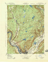 Port Jervis North New York Historical topographic map, 1:31680 scale, 7.5 X 7.5 Minute, Year 1943