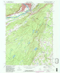 Port Jervis South New York Historical topographic map, 1:24000 scale, 7.5 X 7.5 Minute, Year 1969