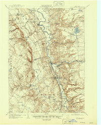 Port Leyden New York Historical topographic map, 1:62500 scale, 15 X 15 Minute, Year 1907