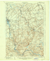 Potsdam New York Historical topographic map, 1:62500 scale, 15 X 15 Minute, Year 1908