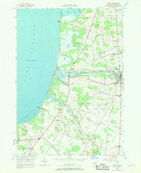 Pulaski New York Historical topographic map, 1:24000 scale, 7.5 X 7.5 Minute, Year 1956