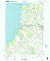 Pulaski New York Historical topographic map, 1:24000 scale, 7.5 X 7.5 Minute, Year 1956