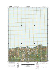 Pultneyville New York Historical topographic map, 1:24000 scale, 7.5 X 7.5 Minute, Year 2013