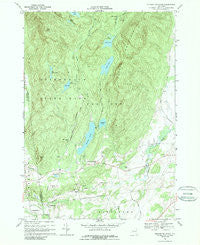 Putnam Mountain New York Historical topographic map, 1:24000 scale, 7.5 X 7.5 Minute, Year 1966
