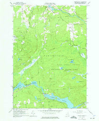 Rainbow Falls New York Historical topographic map, 1:24000 scale, 7.5 X 7.5 Minute, Year 1964