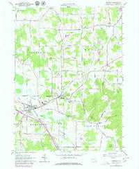 Randolph New York Historical topographic map, 1:24000 scale, 7.5 X 7.5 Minute, Year 1962