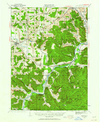 Randolph New York Historical topographic map, 1:62500 scale, 15 X 15 Minute, Year 1922