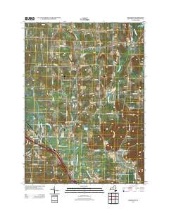 Randolph New York Historical topographic map, 1:24000 scale, 7.5 X 7.5 Minute, Year 2013