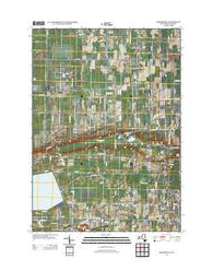 Ransomville New York Historical topographic map, 1:24000 scale, 7.5 X 7.5 Minute, Year 2013