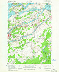 Raquette River New York Historical topographic map, 1:24000 scale, 7.5 X 7.5 Minute, Year 1964