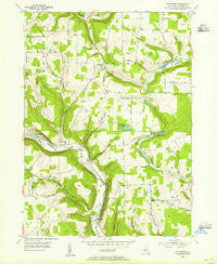 Rathbone New York Historical topographic map, 1:24000 scale, 7.5 X 7.5 Minute, Year 1953