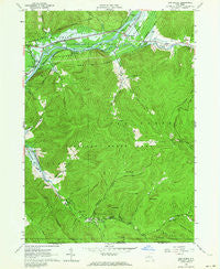 Red House New York Historical topographic map, 1:24000 scale, 7.5 X 7.5 Minute, Year 1962