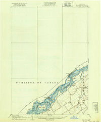 Red Mills New York Historical topographic map, 1:62500 scale, 15 X 15 Minute, Year 1906