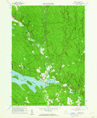 Redfield New York Historical topographic map, 1:24000 scale, 7.5 X 7.5 Minute, Year 1960