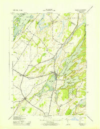 Redwood New York Historical topographic map, 1:31680 scale, 7.5 X 7.5 Minute, Year 1943
