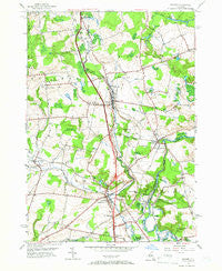 Remsen New York Historical topographic map, 1:24000 scale, 7.5 X 7.5 Minute, Year 1955