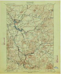 Remsen New York Historical topographic map, 1:62500 scale, 15 X 15 Minute, Year 1900