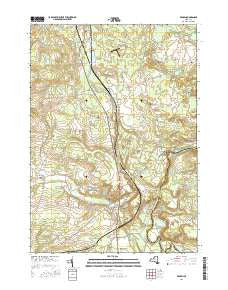 Remsen New York Current topographic map, 1:24000 scale, 7.5 X 7.5 Minute, Year 2016