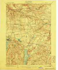 Richfield Springs New York Historical topographic map, 1:62500 scale, 15 X 15 Minute, Year 1903