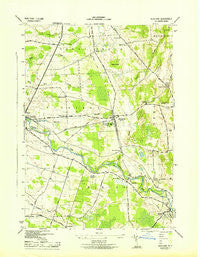 Richland New York Historical topographic map, 1:31680 scale, 7.5 X 7.5 Minute, Year 1943