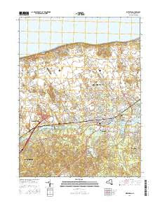 Riverhead New York Current topographic map, 1:24000 scale, 7.5 X 7.5 Minute, Year 2016