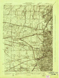 Rochester West New York Historical topographic map, 1:24000 scale, 7.5 X 7.5 Minute, Year 1931