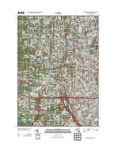 Rochester West New York Historical topographic map, 1:24000 scale, 7.5 X 7.5 Minute, Year 2013