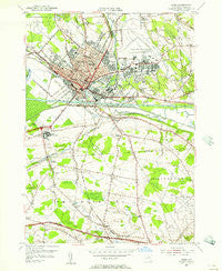 Rome New York Historical topographic map, 1:24000 scale, 7.5 X 7.5 Minute, Year 1955