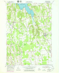 Rose New York Historical topographic map, 1:24000 scale, 7.5 X 7.5 Minute, Year 1953