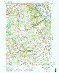 Rotterdam Junction New York Historical topographic map, 1:24000 scale, 7.5 X 7.5 Minute, Year 1954